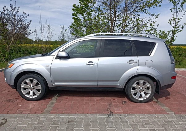 Mitsubishi Outlander cena 24200 przebieg: 323072, rok produkcji 2008 z Mosina małe 67